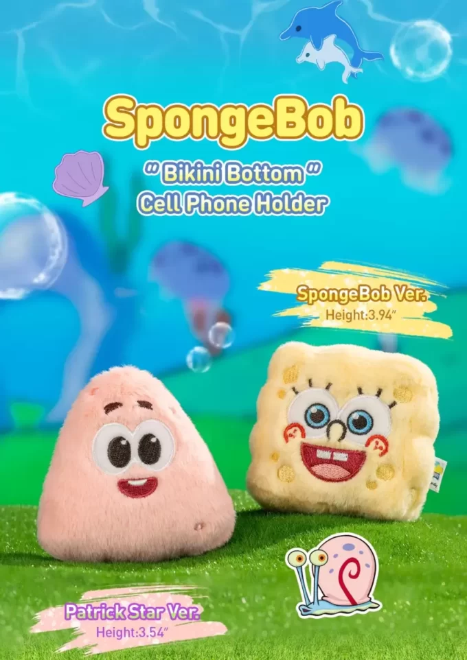 SüngerBob Bikini Altı Cep Telefonu Tutucu