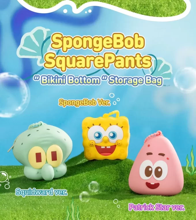 SüngerBob Bikini Altı Cep Telefonu Tutucu