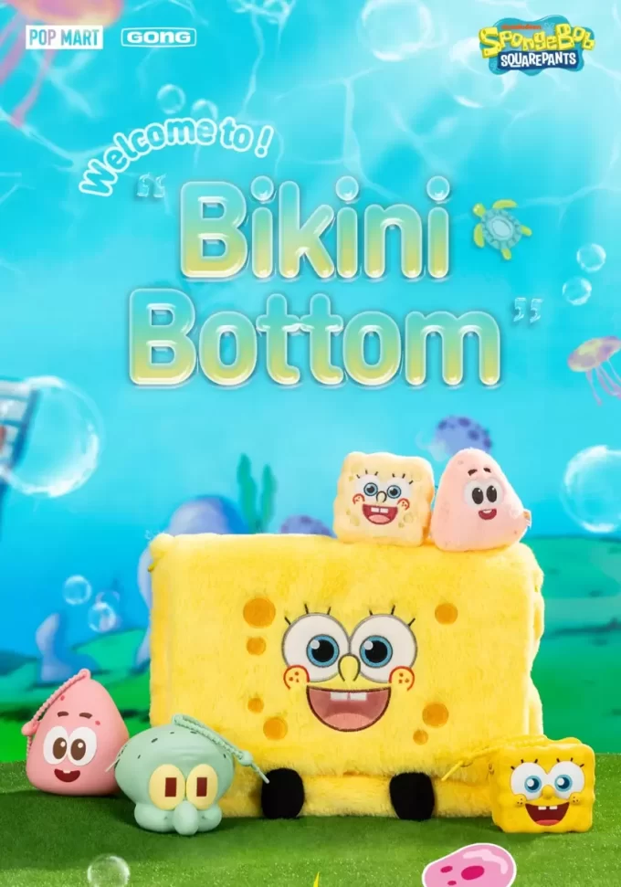 SüngerBob Bikini Altı Cep Telefonu Tutucu