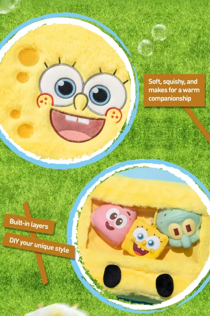 SüngerBob Bikini Altı Cep Telefonu Tutucu