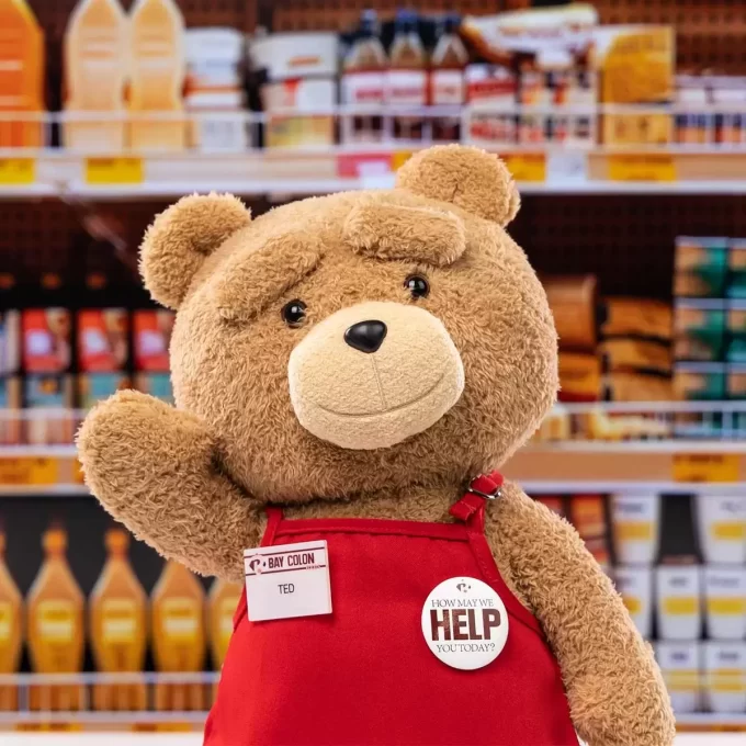 Ted2-ted Aksiyon Peluş Figürü