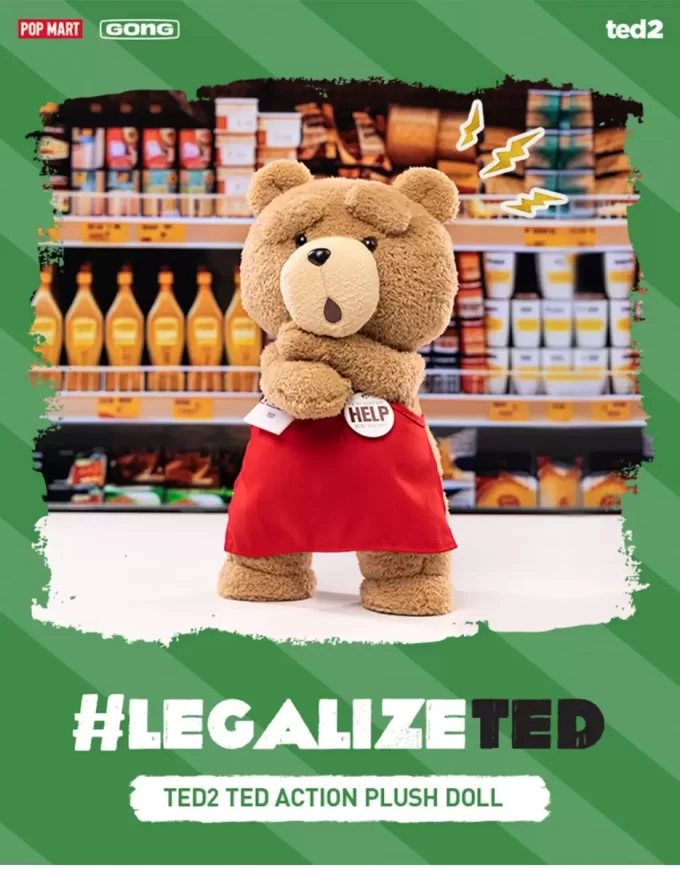 Ted2-ted Aksiyon Peluş Figürü