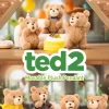 Ted2 Teddy Bear Aksiyon Peluş Kolye
