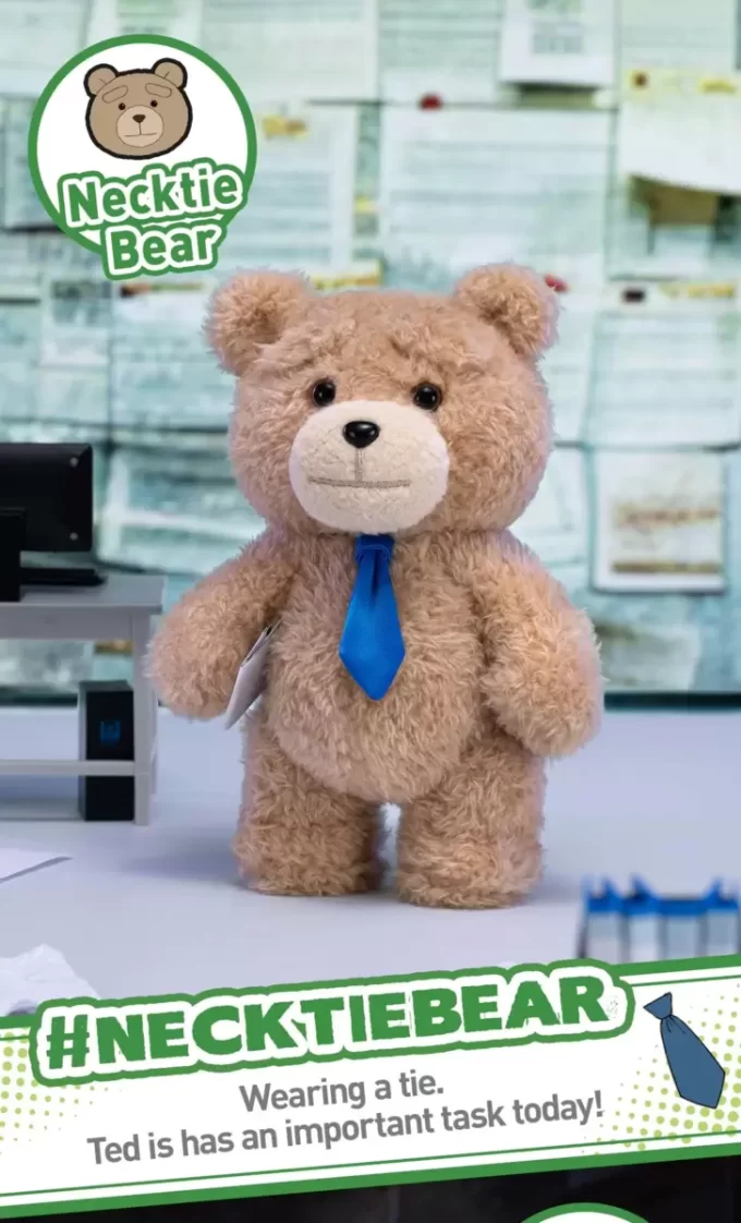 Ted2 Teddy Bear Aksiyon Peluş Kolye