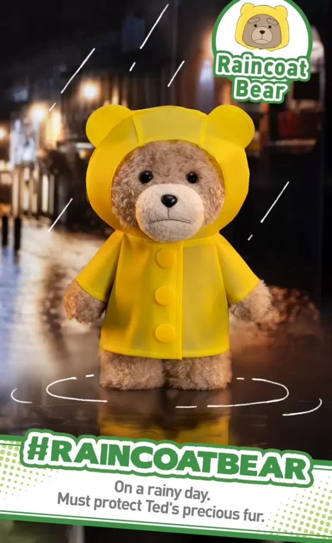 Ted2 Teddy Bear Aksiyon Peluş Kolye
