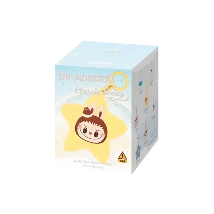 THE MONSTERS Klasik Serisi – Parıltılı Peluş Kolye Kör Kutu