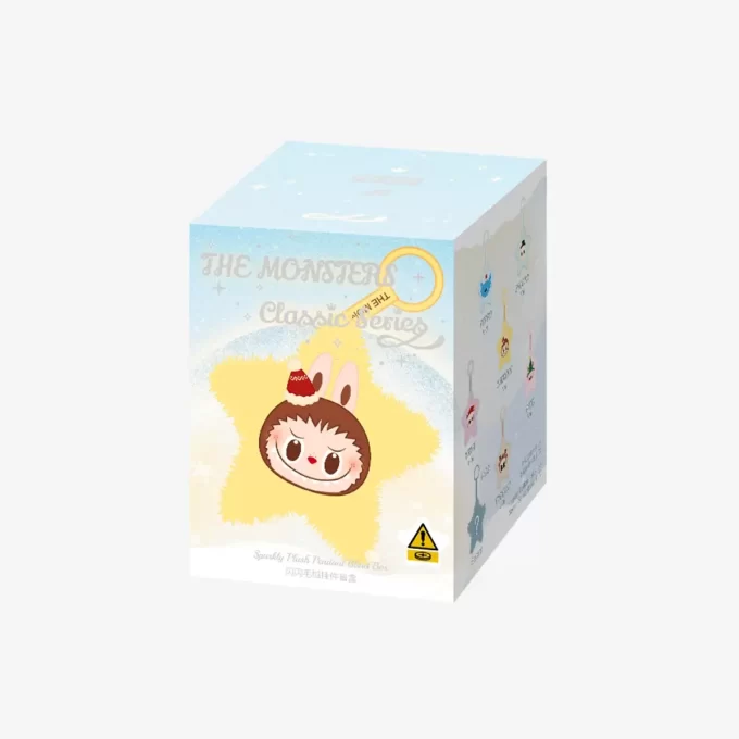 THE MONSTERS Klasik Serisi – Parıltılı Peluş Kolye Kör Kutu
