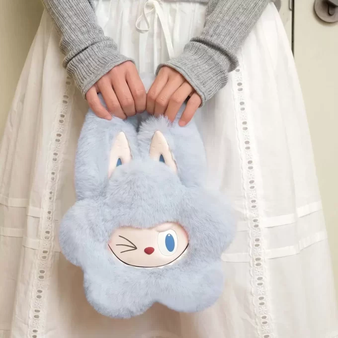 THE MONSTERS Klasik Serisi – Peluş Çiçek Çantası