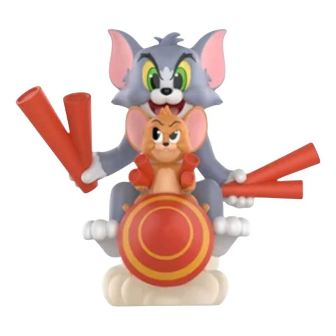 Tom & Jerry Yasak Pusula Figürleri “Fişek Düellosu”