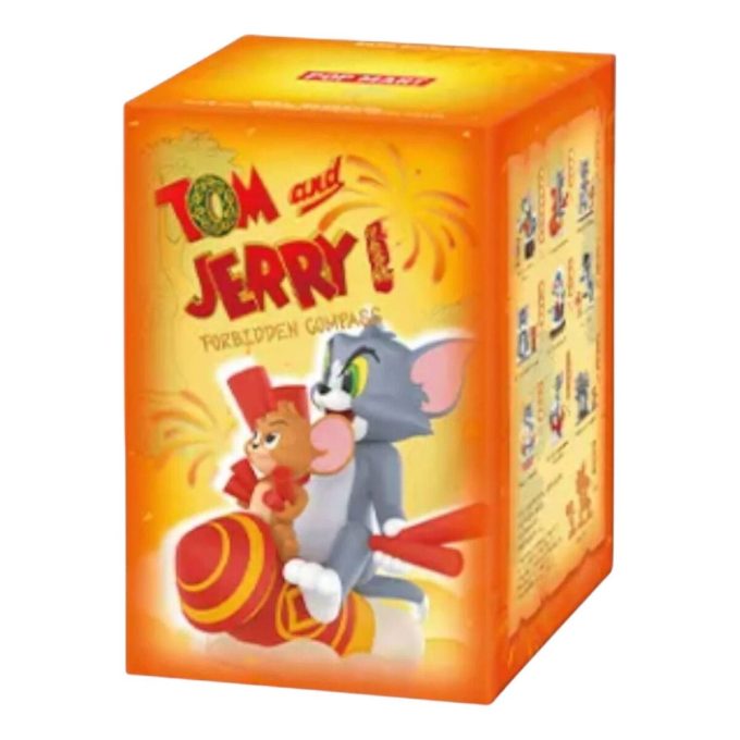 Tom & Jerry Yasak Pusula Figürleri Mühürlü Kutu (1 Kör Kutu)