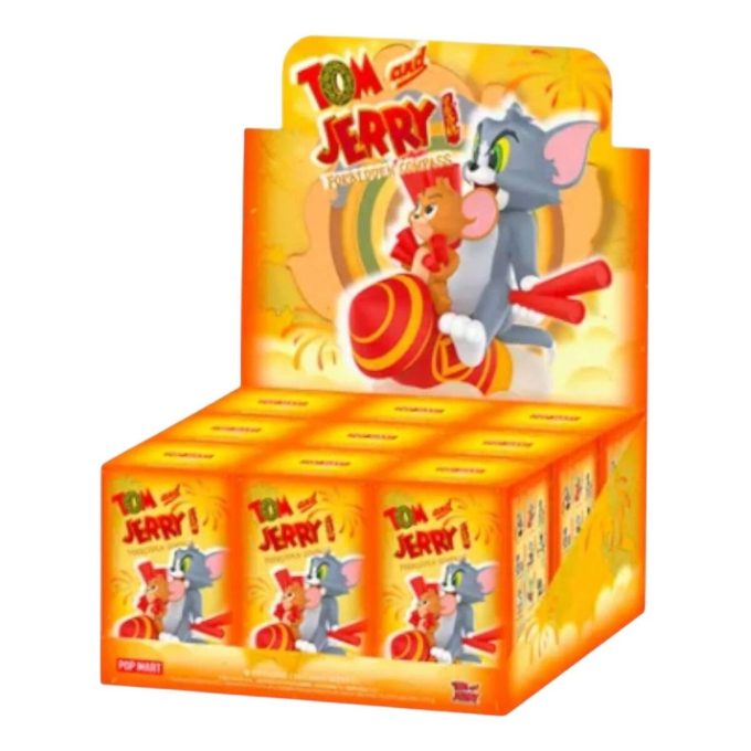 Tom & Jerry Yasak Pusula Figürleri Mühürlü Kutu (9 Kör Kutu)