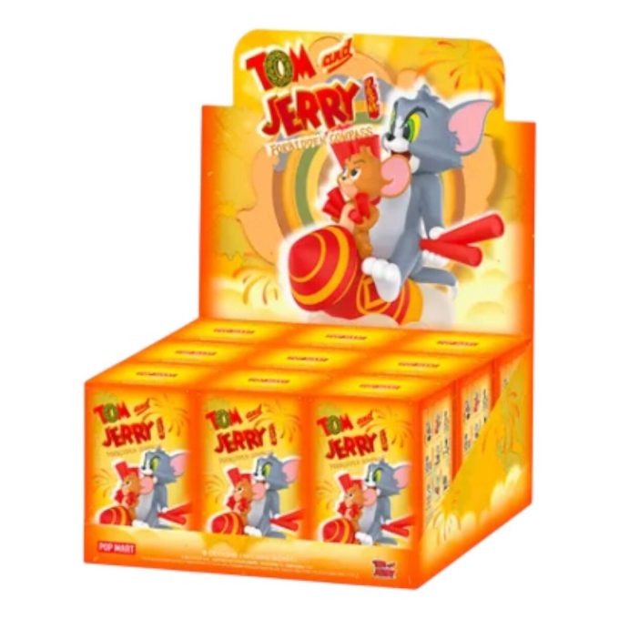 Tom & Jerry Yasak Pusula Figürleri Mühürlü Kutu (9 Kör Kutu)