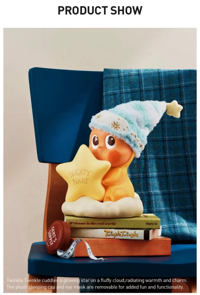 Twinkle Twinkle Classic Serisi – İyi Geceler Pat ile etkinleştirilen lamba