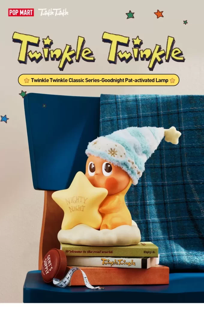 Twinkle Twinkle Classic Serisi – İyi Geceler Pat ile etkinleştirilen lamba