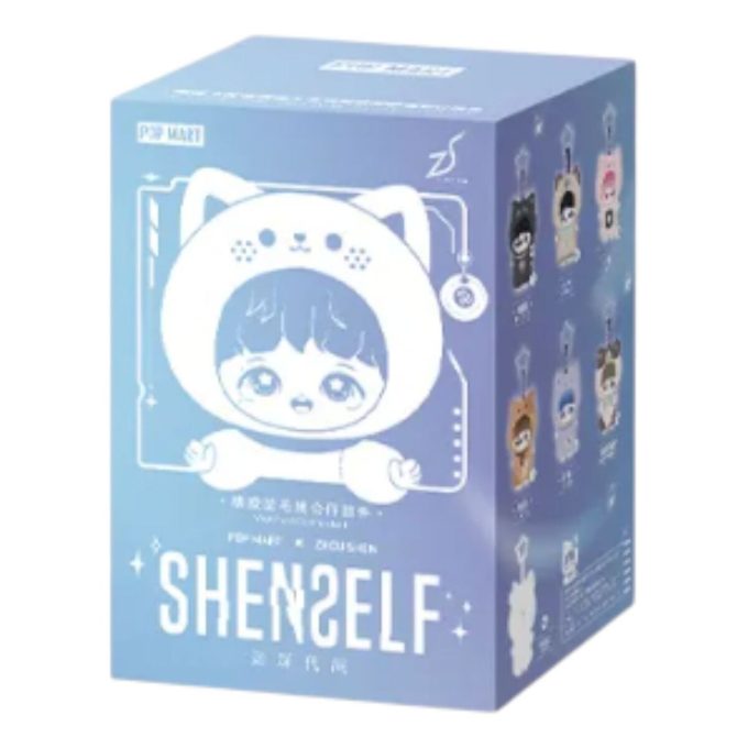 Zhou Shen Shenself Vinil Peluş Bebek Kolye Mühürlü Kutu (1 Kör Kutu)