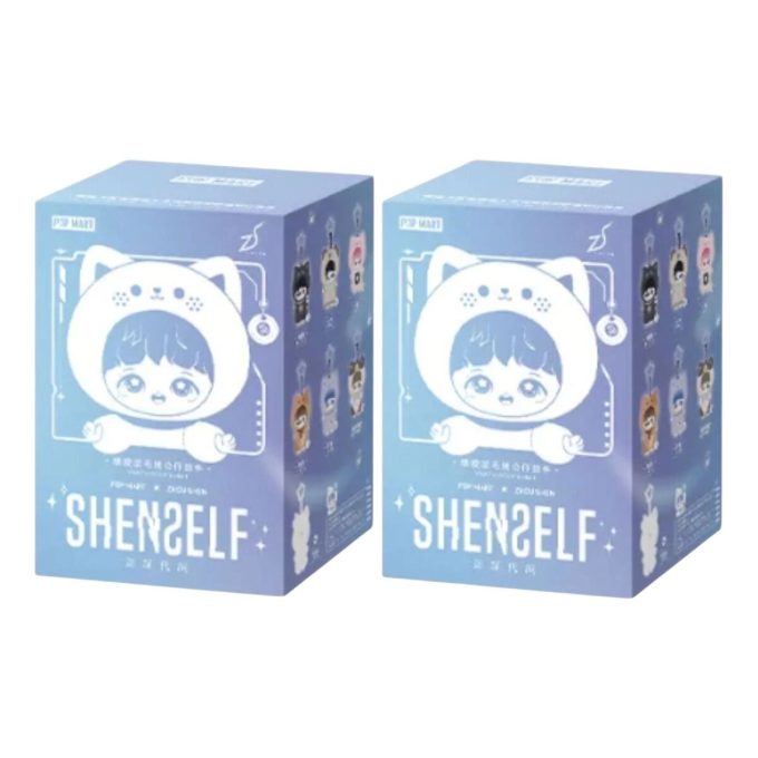Zhou Shen Shenself Vinil Peluş Bebek Kolye Mühürlü Kutu (2 Kör Kutu)