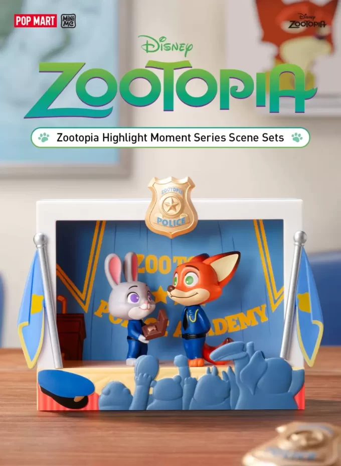 Zootopia Öne Çıkan Anlar Dizisi Sahne Setleri
