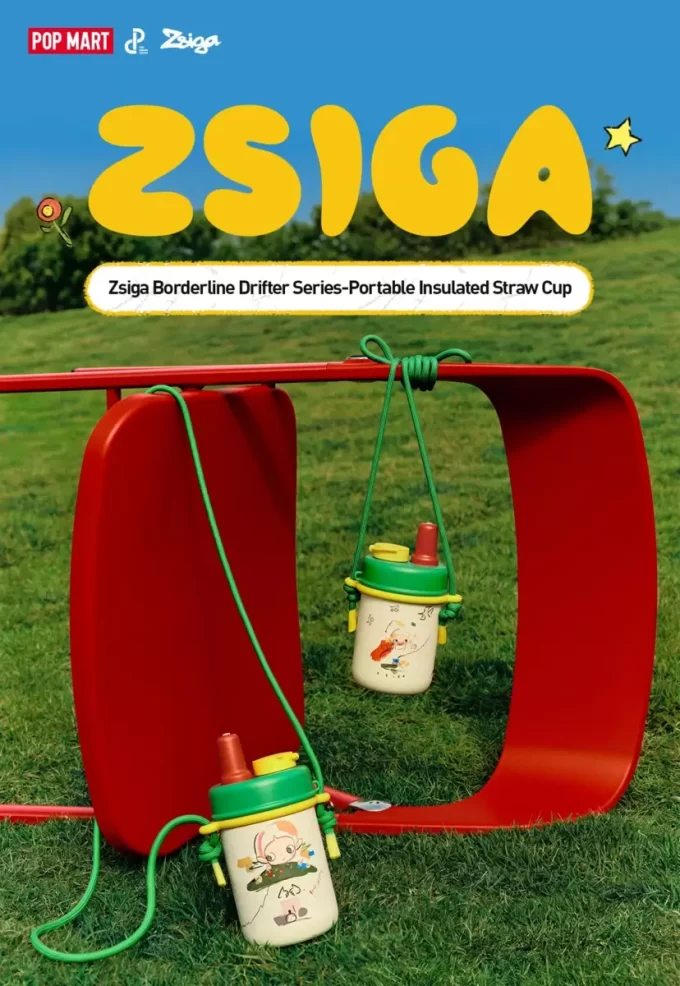 Zsiga Borderline Drifter Serisi – Taşınabilir Yalıtımlı Pipetli Bardak