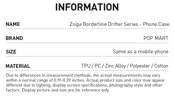 Zsiga Borderline Drifter Serisi – Telefon Kılıfı