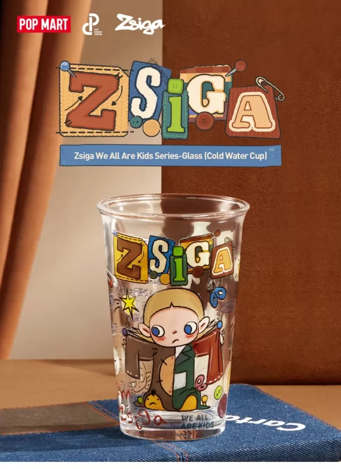 Zsiga Hepimiz Çocuğuz Serisi – Cam (Soğuk Su Bardağı)